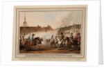 The Meeting of the Emperors of Russia und Austria, King of Prussia and Crown Prince of Sweden in Lei by William Heath