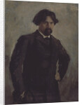 Portrait of the artist Vasily Surikov by Valentin Alexandrovich Serov