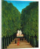 The Avenue in the Park at Saint Cloud by Henri Julien Félix Rousseau