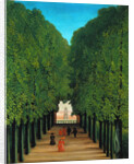 The Avenue in the Park at Saint Cloud by Henri Julien Félix Rousseau