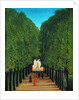 The Avenue in the Park at Saint Cloud by Henri Julien Félix Rousseau