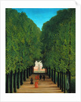 The Avenue in the Park at Saint Cloud by Henri Julien Félix Rousseau