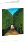The Avenue in the Park at Saint Cloud by Henri Julien Félix Rousseau