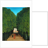 The Avenue in the Park at Saint Cloud by Henri Julien Félix Rousseau