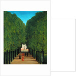 The Avenue in the Park at Saint Cloud by Henri Julien Félix Rousseau