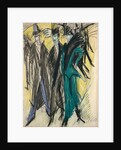 Berlin Street Scene by Ernst Ludwig Kirchner