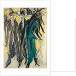 Berlin Street Scene by Ernst Ludwig Kirchner