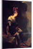 Portrait of Princess Zinaida Alexandrovna Volkonskaya in the Habit of Tancred by Fyodor Antonovich Bruni