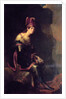 Portrait of Princess Zinaida Alexandrovna Volkonskaya in the Habit of Tancred by Fyodor Antonovich Bruni