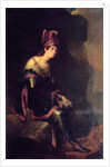 Portrait of Princess Zinaida Alexandrovna Volkonskaya in the Habit of Tancred by Fyodor Antonovich Bruni