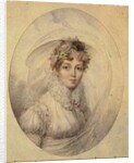 Portrait of Princess Zinaida Alexandrovna Volkonskaya by Jean Désiré Muneret