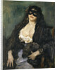 The Black Mask by Lovis Corinth