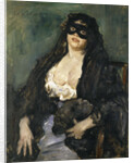 The Black Mask by Lovis Corinth