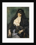 The Black Mask by Lovis Corinth