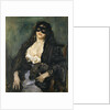 The Black Mask by Lovis Corinth