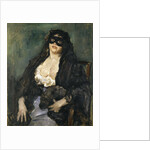 The Black Mask by Lovis Corinth