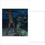 Hercules and Hydra by Franz Ritter von Stuck