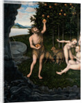 Hercules stealing the apples from the Hesperides by Lucas Cranach the Elder