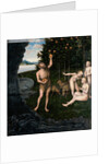 Hercules stealing the apples from the Hesperides by Lucas Cranach the Elder