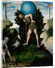 Atlas and Hercules by Lucas Cranach the Elder