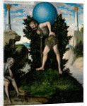 Atlas and Hercules by Lucas Cranach the Elder