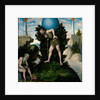 Atlas and Hercules by Lucas Cranach the Elder