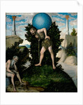 Atlas and Hercules by Lucas Cranach the Elder