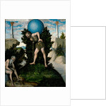 Atlas and Hercules by Lucas Cranach the Elder