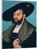 Portrait of Margrave Abrecht of Brandenburg-Ansbach, Duke of Prussia by Lucas Cranach the Elder