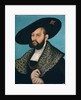 Portrait of Margrave Abrecht of Brandenburg-Ansbach, Duke of Prussia by Lucas Cranach the Elder