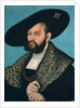 Portrait of Margrave Abrecht of Brandenburg-Ansbach, Duke of Prussia by Lucas Cranach the Elder