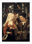 The Spectacles Seller by Jacob Cornelisz van Oostsanen