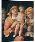 The Madonna and Child with Saints Joseph, Elizabeth, and John the Baptist by Andrea Mantegna