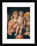 The Madonna and Child with Saints Joseph, Elizabeth, and John the Baptist by Andrea Mantegna