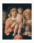 The Madonna and Child with Saints Joseph, Elizabeth, and John the Baptist by Andrea Mantegna