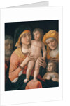 The Madonna and Child with Saints Joseph, Elizabeth, and John the Baptist by Andrea Mantegna