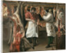The Butchers Shop by Annibale Carracci