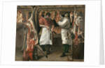 The Butchers Shop by Annibale Carracci
