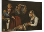 Four Figures on a Step by Bartolomé Estebàn Murillo