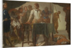Mucius Scaevola Confronting King Porsenna by Bernardo Cavallino