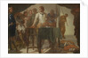 Mucius Scaevola Confronting King Porsenna by Bernardo Cavallino