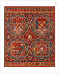 Sakya order. Four Mandalas of the Vajravali Series (Thangka) by Tibetan culture