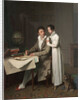 The Geography Lesson (Portrait of Monsieur Gaudry and His Daughter) by Louis-Léopold Boilly