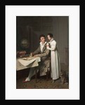 The Geography Lesson (Portrait of Monsieur Gaudry and His Daughter) by Louis-Léopold Boilly