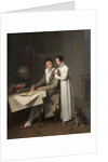 The Geography Lesson (Portrait of Monsieur Gaudry and His Daughter) by Louis-Léopold Boilly