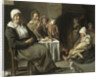 Peasant Interior with an Old Flute Player by Louis Le Nain