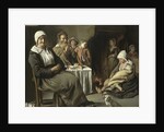 Peasant Interior with an Old Flute Player by Louis Le Nain