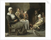 Peasant Interior with an Old Flute Player by Louis Le Nain