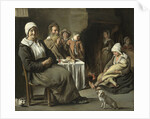 Peasant Interior with an Old Flute Player by Louis Le Nain