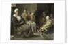 Peasant Interior with an Old Flute Player by Louis Le Nain